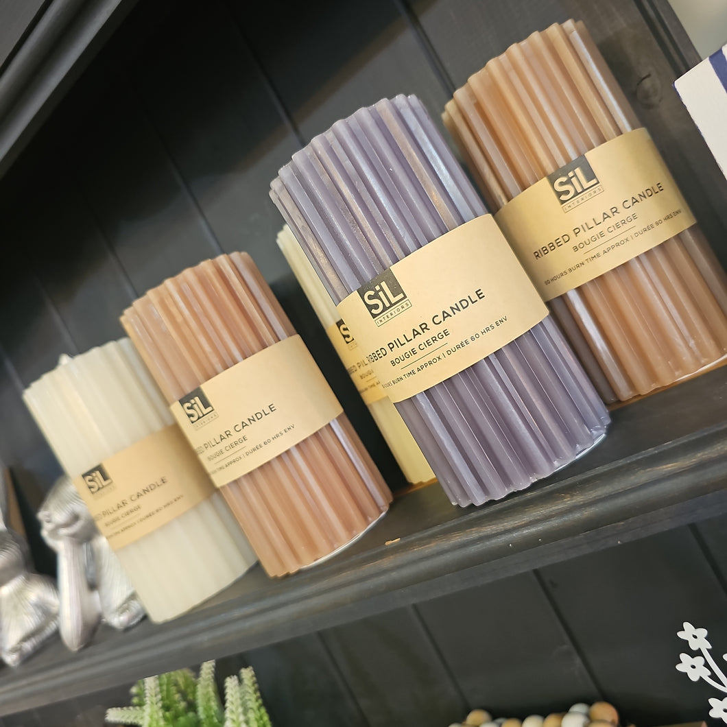 Pillar Candle - brown