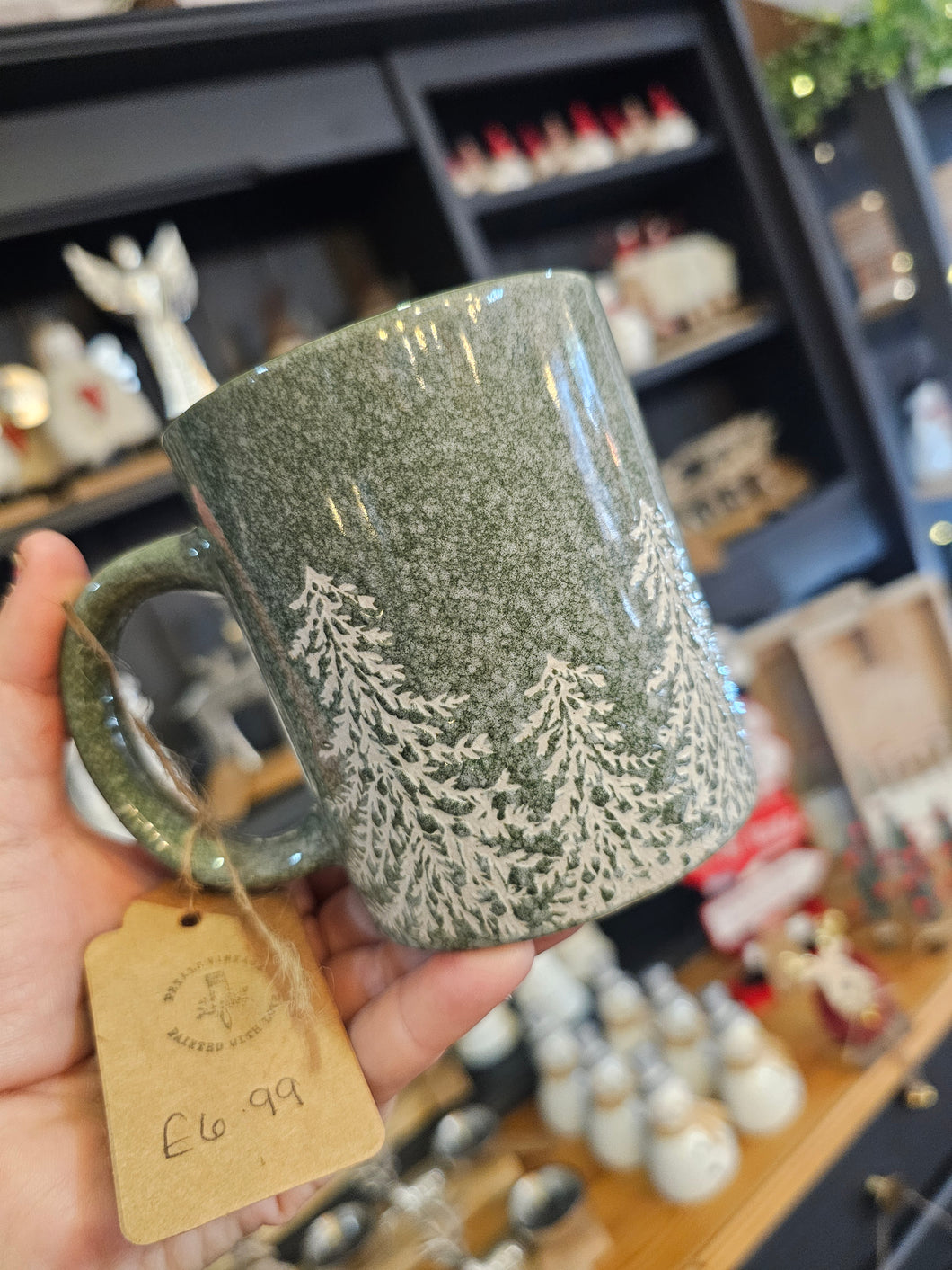 Mug - Christmas trees