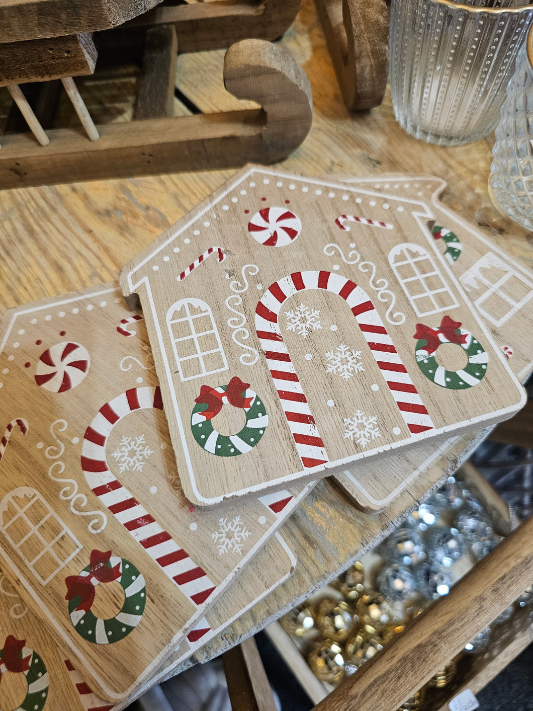 Coaster - Christmas house