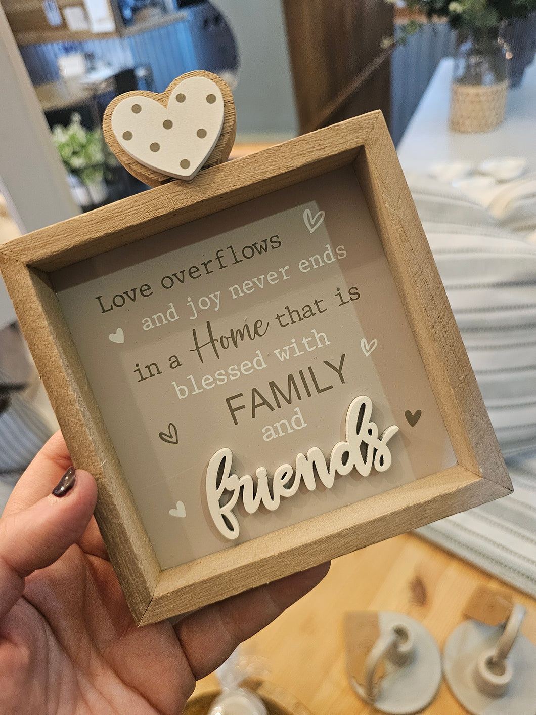 Love overflows.. frame