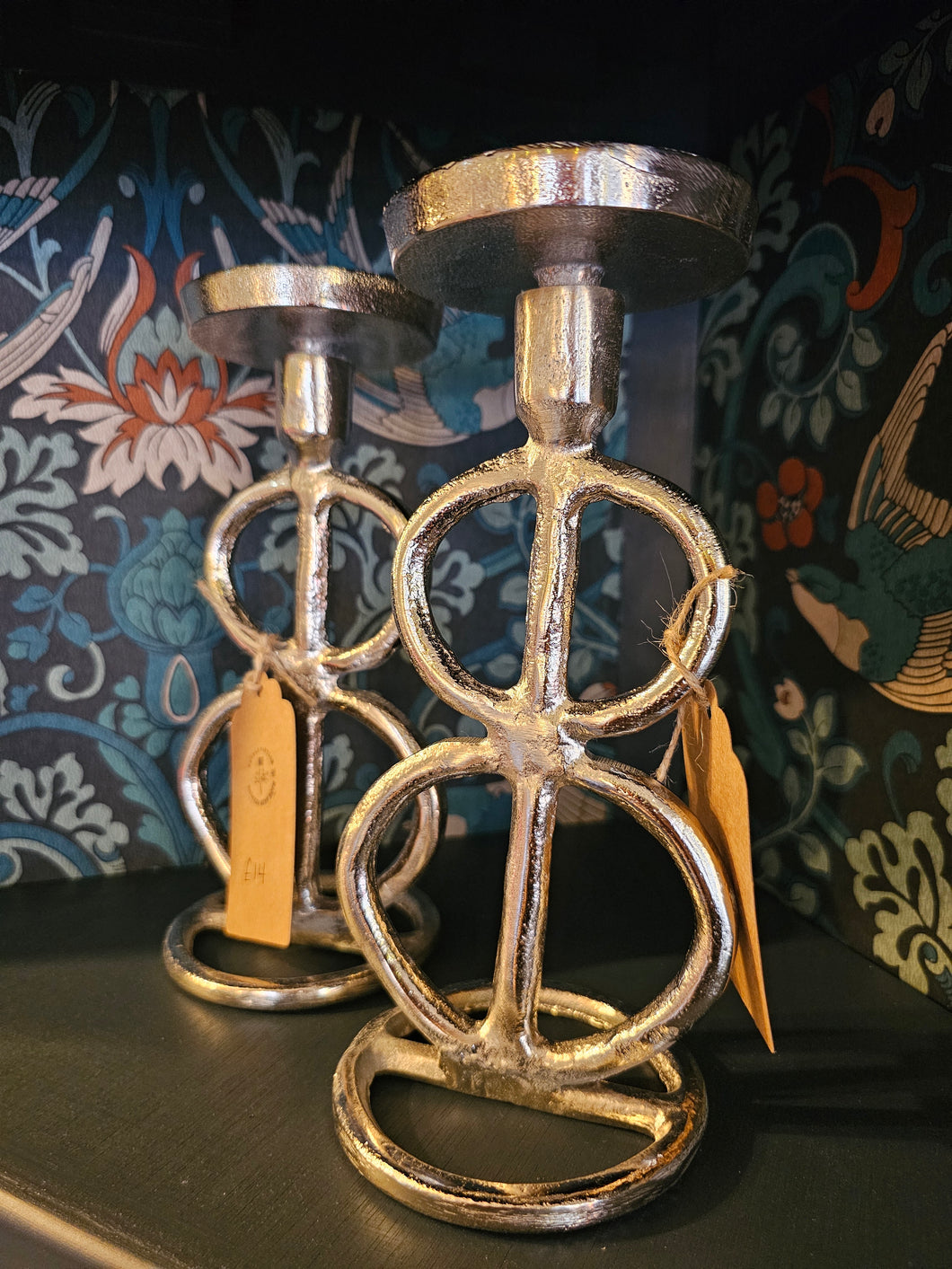Candle stick - silver