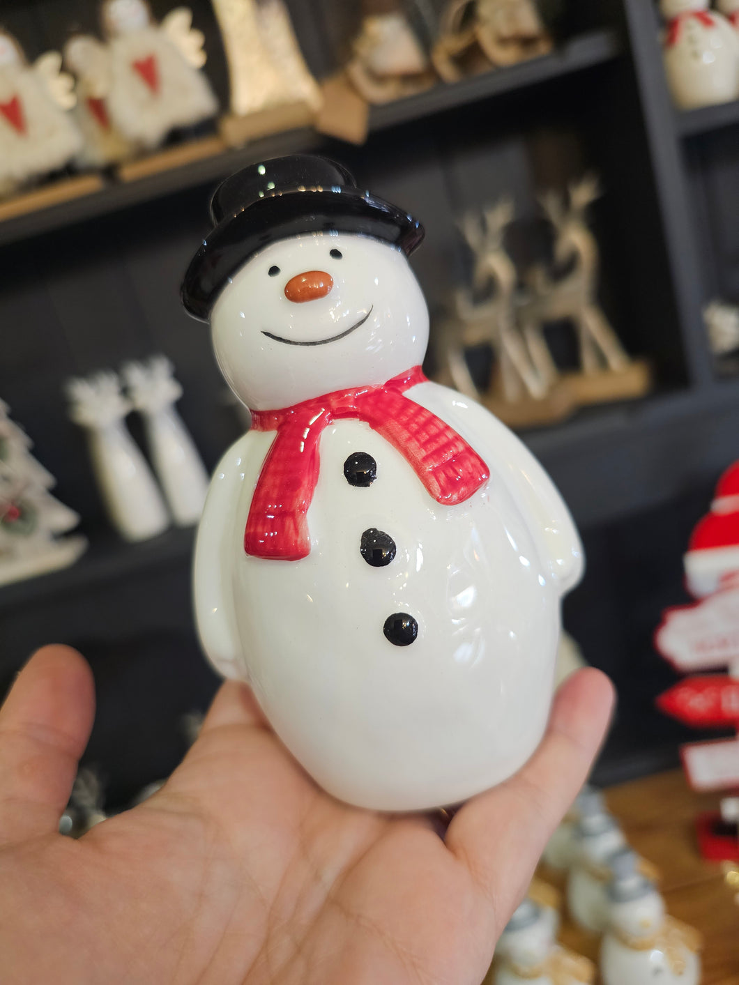 Snowman - ceramic